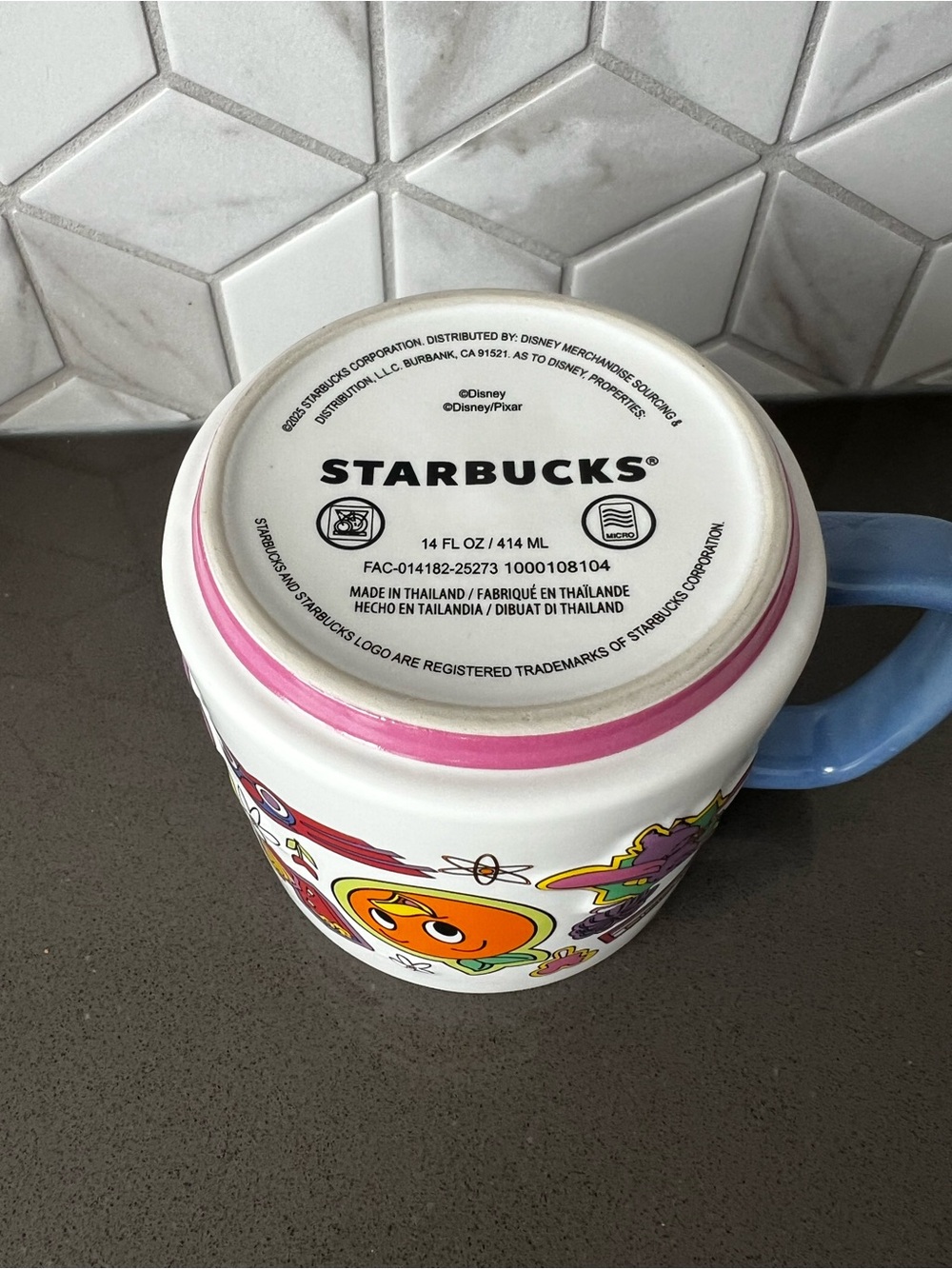 Disney Parks Starbucks Orange Bird Dumbo Monorail Mug